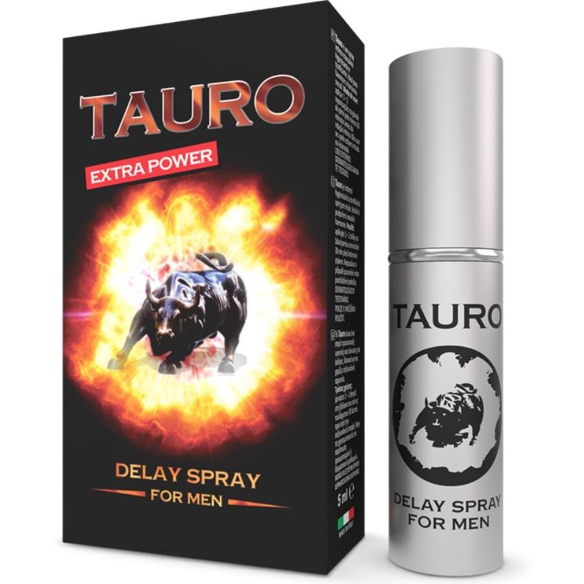 TAURO SPRAY RITARDANTE EXTRA POWER PER UOMO 5 ML  