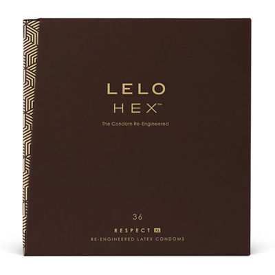 LELO HEX PRESERVATIVI RESPECT XL 36 PACK 