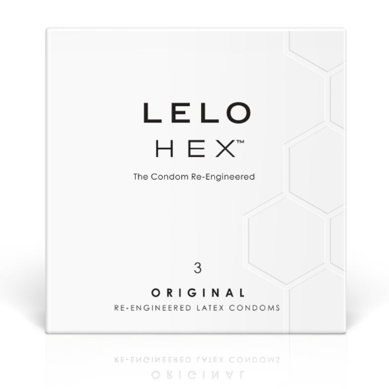 LELO HEX CONSERVANTE BOX 3 UNITÀ  