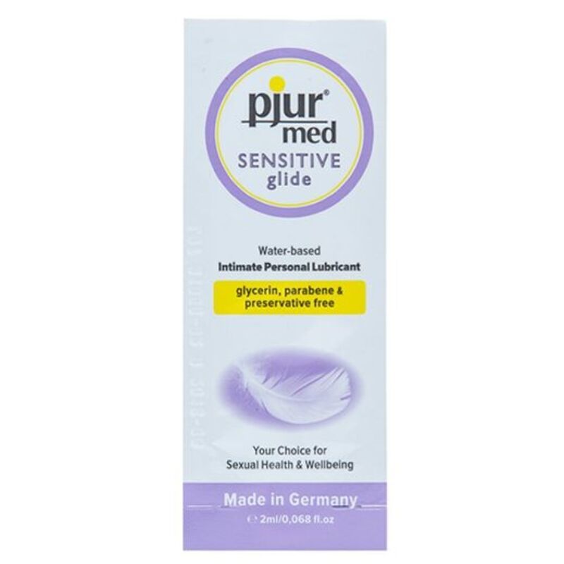 PJUR MED SENSITIVE GLIDE LUBRIFICANTE A BASE ACQUOSA 2 ML