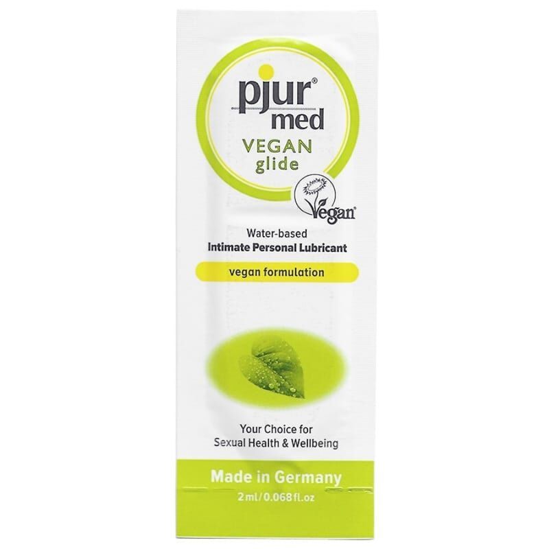 PJUR MED VEGAN GLIDE LUBRIFICANTE A BASE ACQUA 2 ML