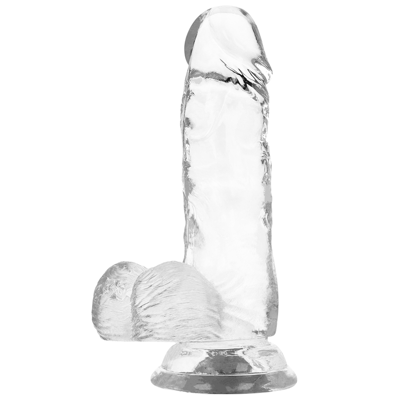 XRAY ARNÉS + DILDO REALISTA TRANSPARENTE 15.5CM X 3.5CM  