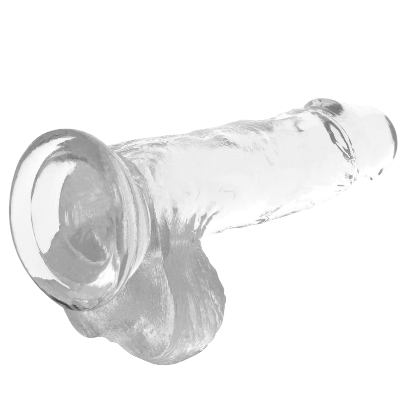 XRAY ARNÉS + DILDO REALISTA TRANSPARENTE 15.5CM X 3.5CM  