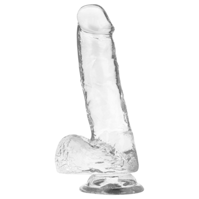 XRAY ARNÉS + DILDO REALISTA TRANSPARENTE 18.5CM X 3.8CM 