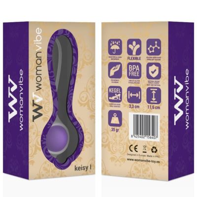 WOMANVIBE KEISY I BALL GEISHA SILICONE 