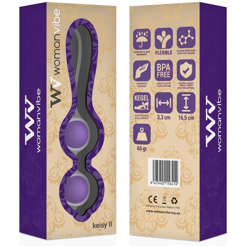 SFERE IN SILICONE WOMANVIBE KEISY II  