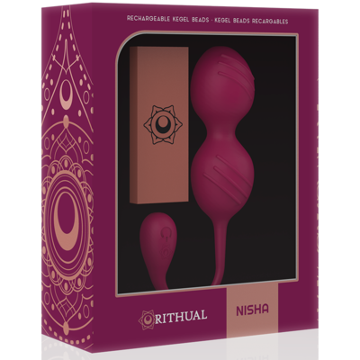 RITHUAL NISHA BOLAS KEGEL RECARGABLES VIBRADORAS ORQUIDEA 