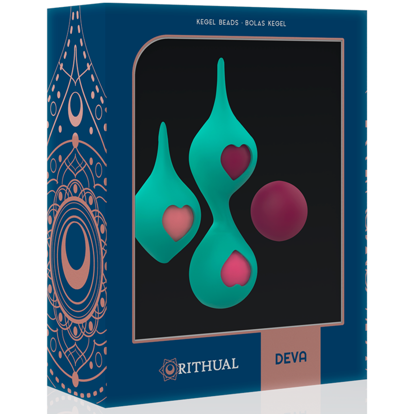 RITHUAL DEVA SET ENTRENAMIENTO PELVICO VERDE AQUA  