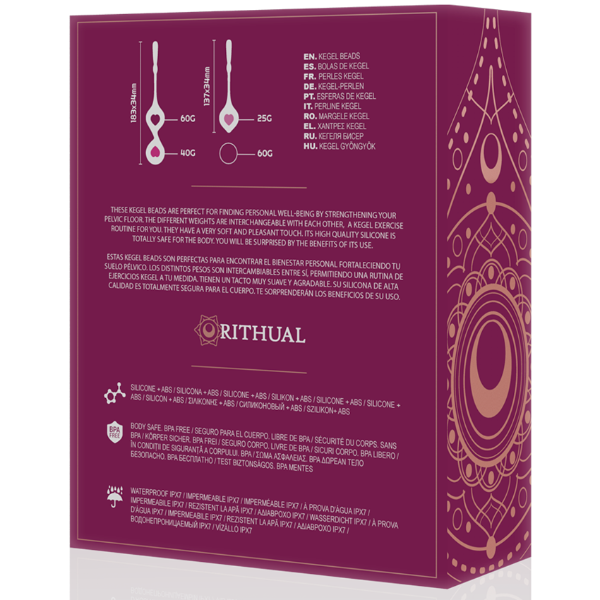 RITHUAL DEVA SET ENTRENAMIENTO PELVICO ORQUIDEA  