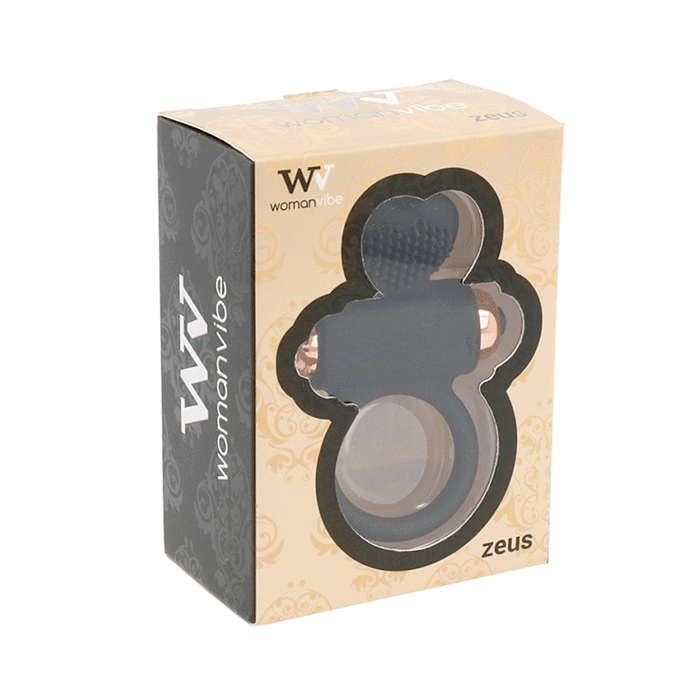 ANELLO VIBRATORE IN SILICONE WOMANVIBE ZEUS  