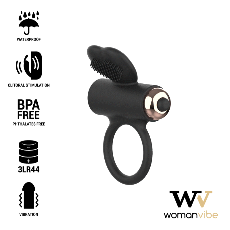 ANELLO VIBRATORE IN SILICONE WOMANVIBE ZEUS  