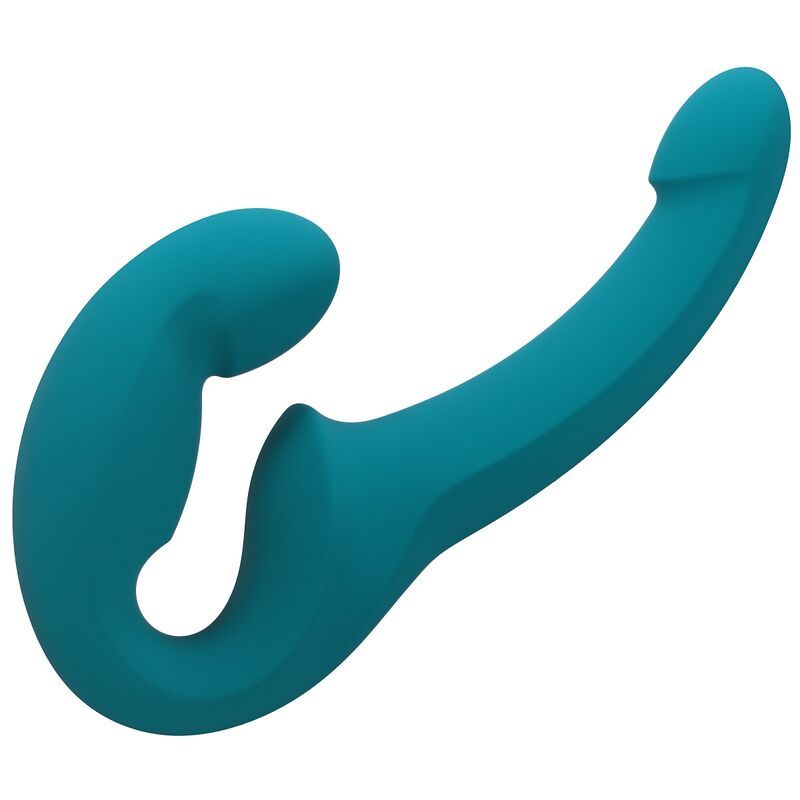 FUN FACTORY - SHARE LITE DOUBLE DILDO DEEP SEA BLUE  