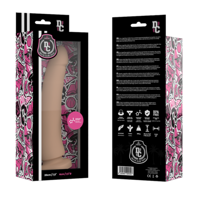 DELTA CLUB TOYS DILDO NATURAL  20 X 4 CM 