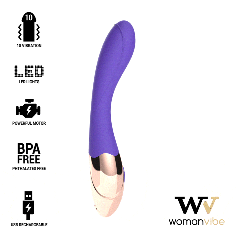 VIBRATORE RICARICABILE WOMANVIBE SUNNY SILICONE  