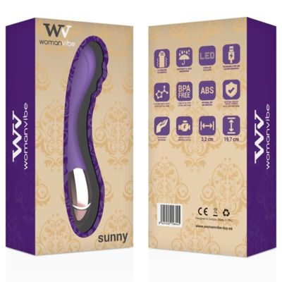 VIBRATORE RICARICABILE WOMANVIBE SUNNY SILICONE 