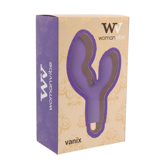 WOMANVIBE VANIX STIMOLATORE VIBRATORE SILICONE  