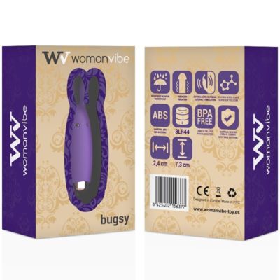 STIMOLATORE IN SILICONE WOMANVIBE BUGSY 