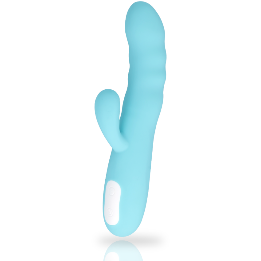 VIBRATORE ROTANTE MIA EIFFEL BLU TURCHESE  