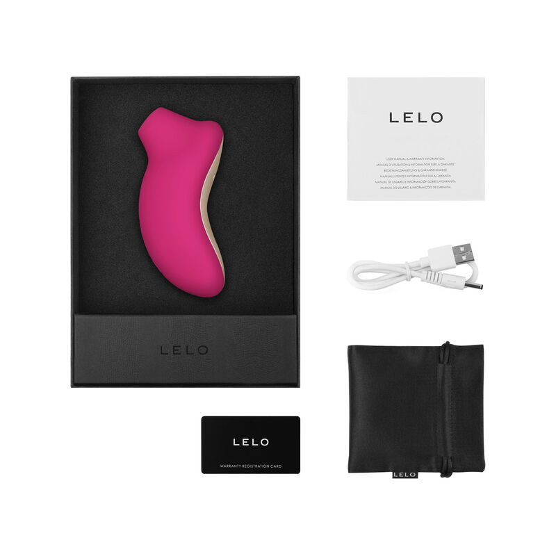 LELO STIMOLATORE CLITORIS SONA 2 CRUISE CHERRY  