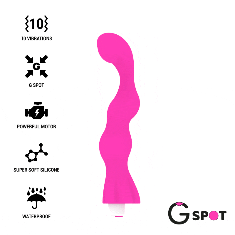 G-SPOT GEORGE G-SPOT VIBRATORE GUM ROSA  