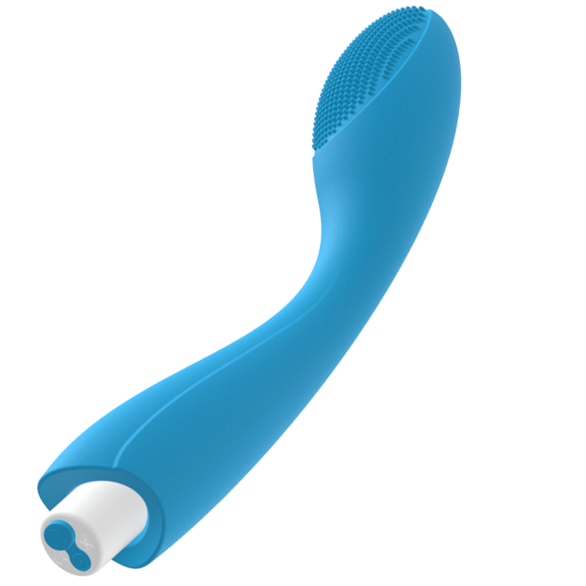 VIBRATORE G-SPOT GYLBERT BLU TURCHESE G-SPOT  