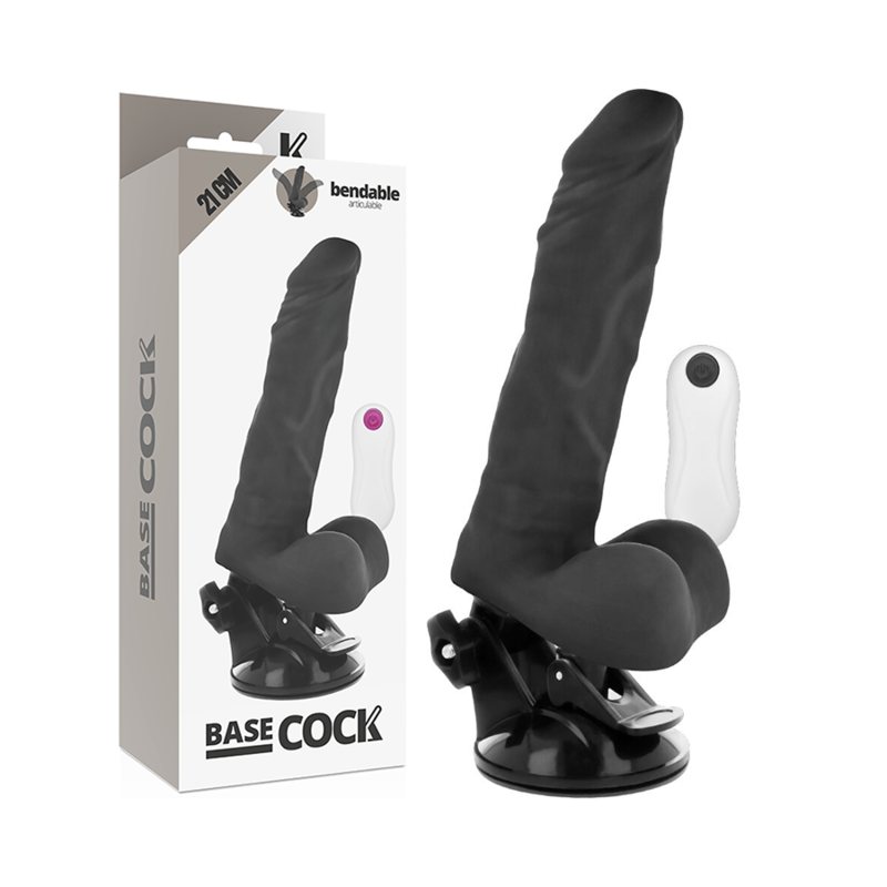 BASECOCK TELECOMANDO REALISTICO PIEGHEVOLE NERO 21 CM