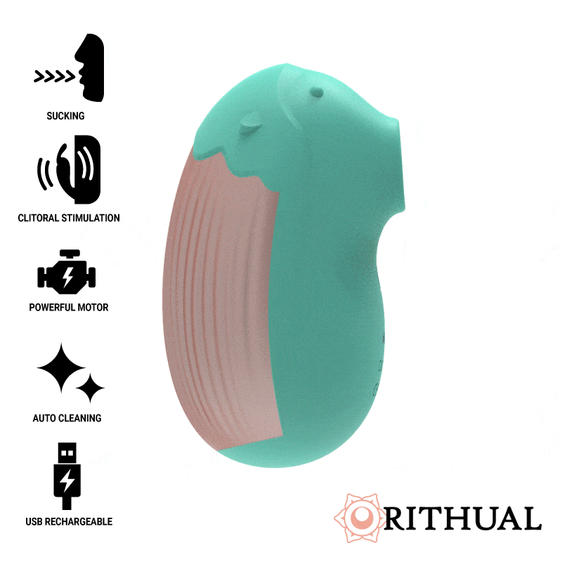 RITHUAL SHUSHU NUOVA GENERAZIONE CLITORAL SUCKER AQUA  