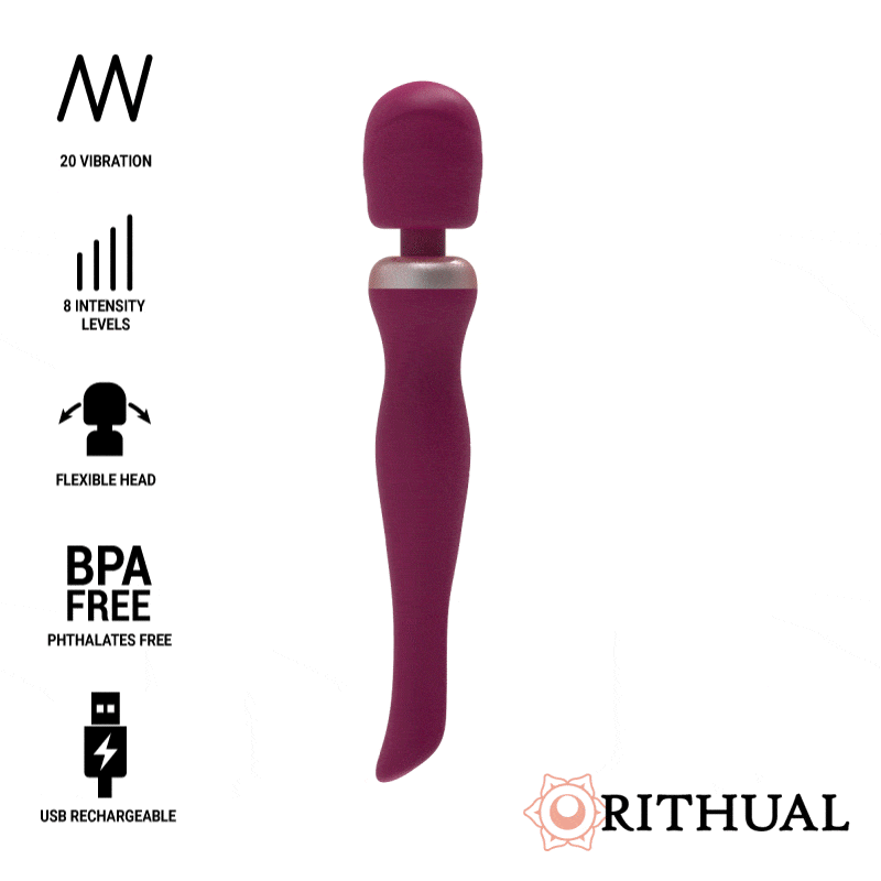 RITHUAL AKASHA WAND RECARGABLE POTENTE 2.0 ORQUIDEA  