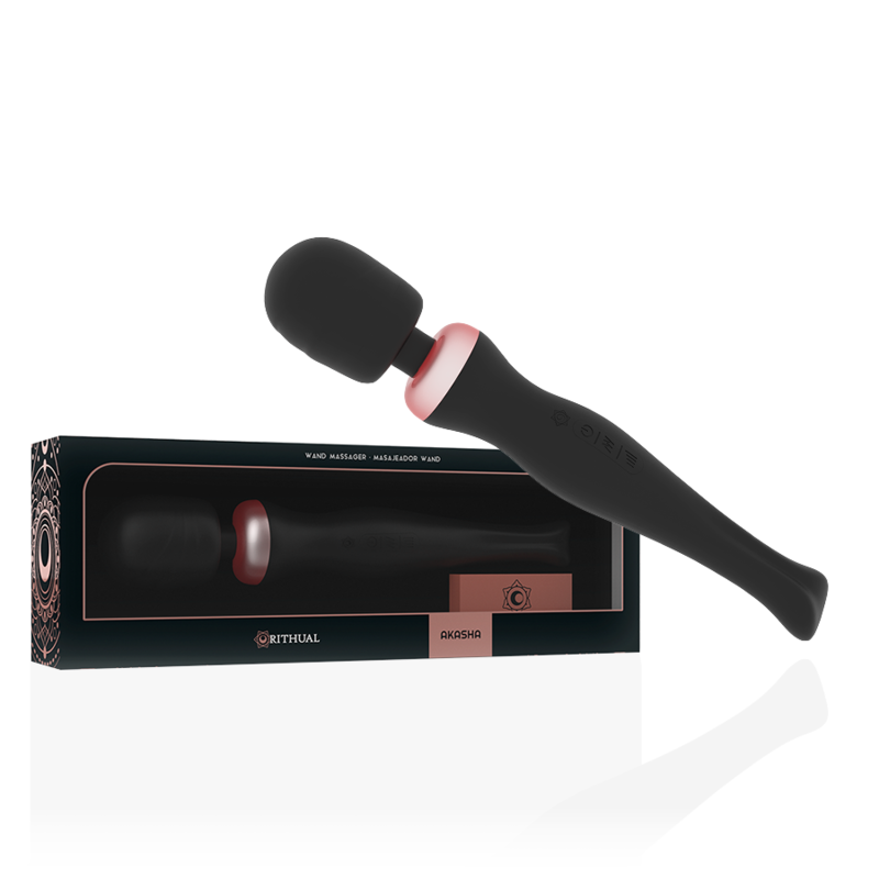 RITHUAL AKASHA WAND RECARGABLE POTENTE 2.0 NEGRO  