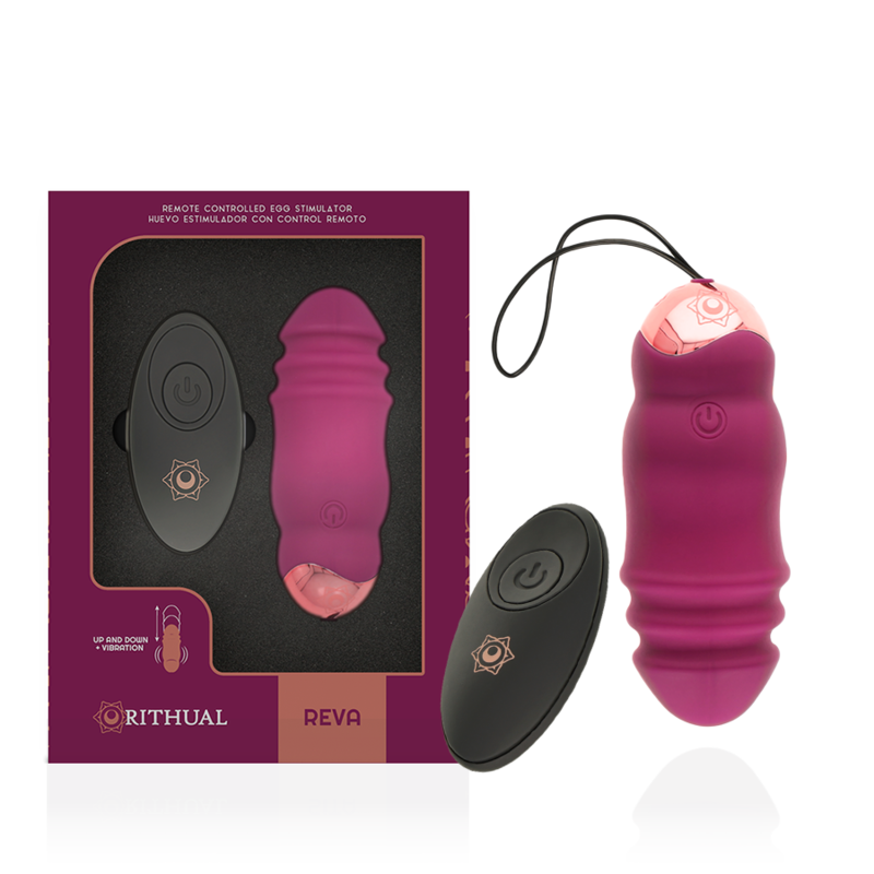 RITHUAL REVA OVETTO CONTROLLO REMOTO SISTEMA UP&DOWN + VIBRAZIONE  