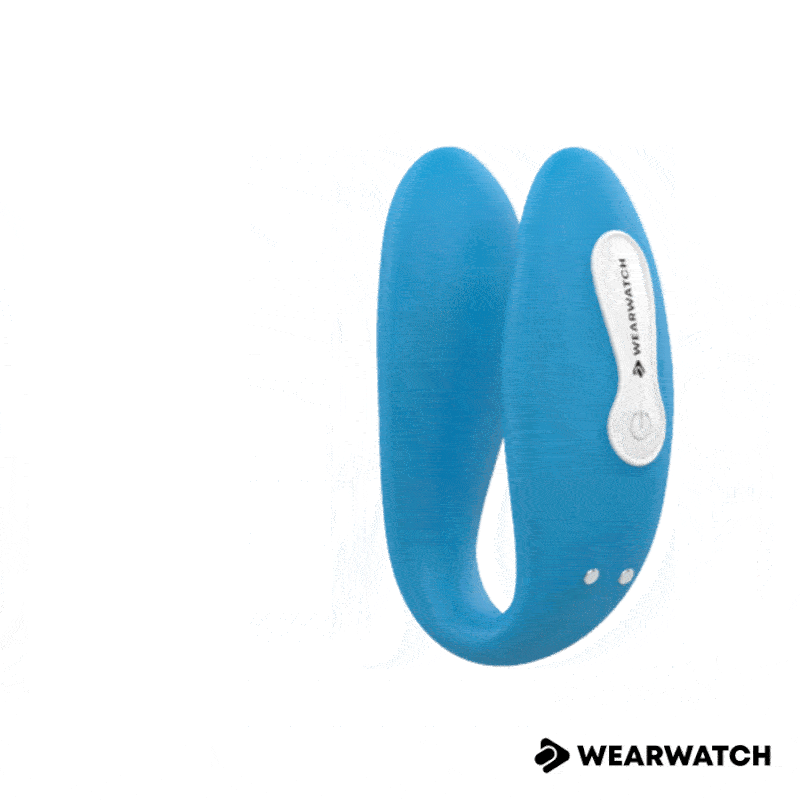 WEARWATCH DUAL PLEASURE WIRELESS TECHNOLOGY WATCHME INDIGO / SNOWY  