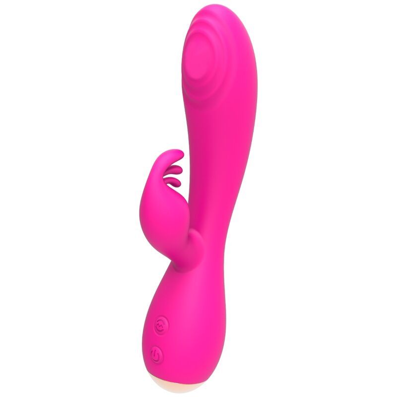 NALONE MAGIC STICK RABBIT VIBRATORE TRIPLE TESTE STIMOLANTI - ROSA  