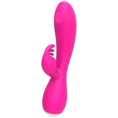 NALONE MAGIC STICK RABBIT VIBRATORE TRIPLE TESTE STIMOLANTI - ROSA 