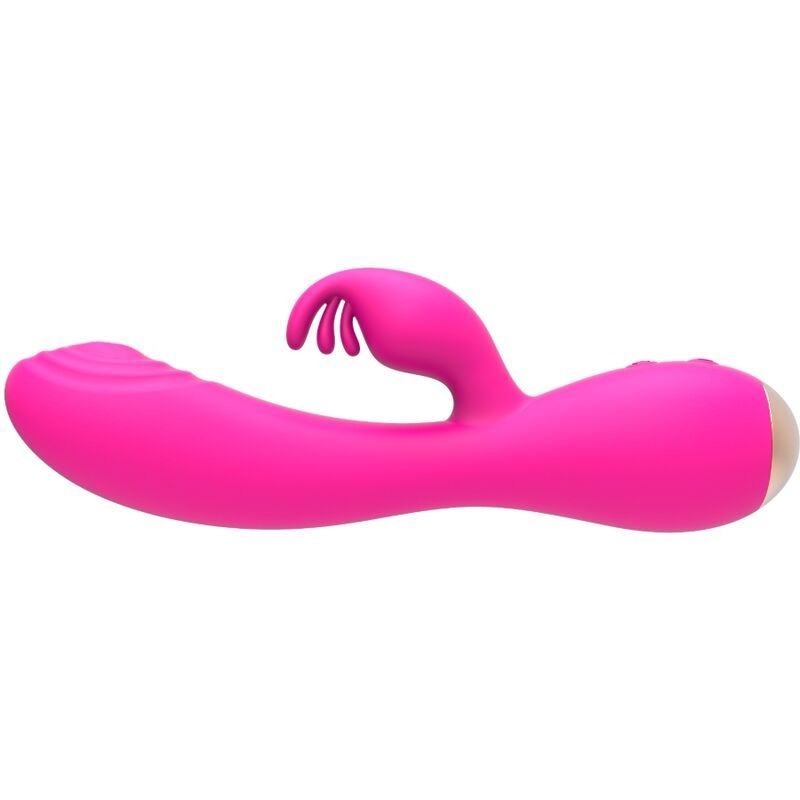 NALONE MAGIC STICK RABBIT VIBRATORE TRIPLE TESTE STIMOLANTI - ROSA  