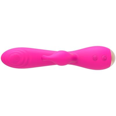 NALONE MAGIC STICK RABBIT VIBRATORE TRIPLE TESTE STIMOLANTI - ROSA 