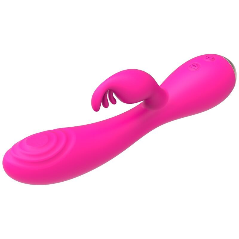 NALONE MAGIC STICK RABBIT VIBRATORE TRIPLE TESTE STIMOLANTI - ROSA  