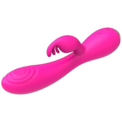 NALONE MAGIC STICK RABBIT VIBRATORE TRIPLE TESTE STIMOLANTI - ROSA 