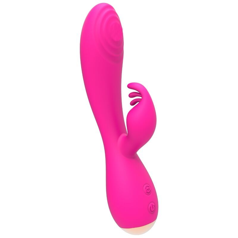 NALONE MAGIC STICK RABBIT VIBRATORE TRIPLE TESTE STIMOLANTI - ROSA  