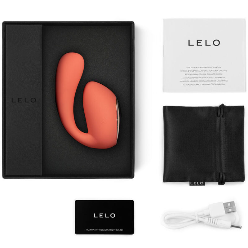 LELO IDA WAVE MASAJEADOR PAREJAS CORAL  