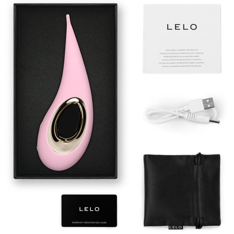 STIMOLATORE CLITORIDIERE LELO DOT - ROSA  