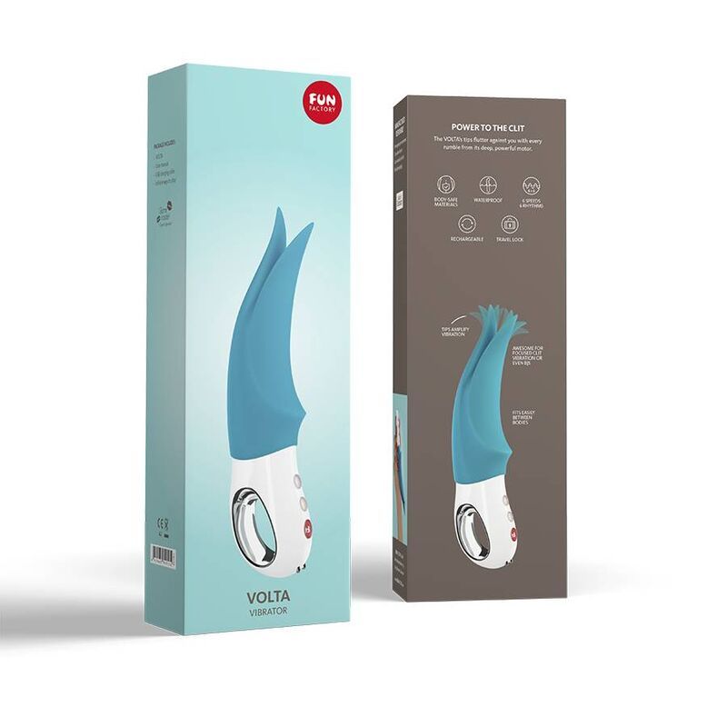 FUN FACTORY - VOLTA G5 CLITORAL VIBRATOR PETROL  