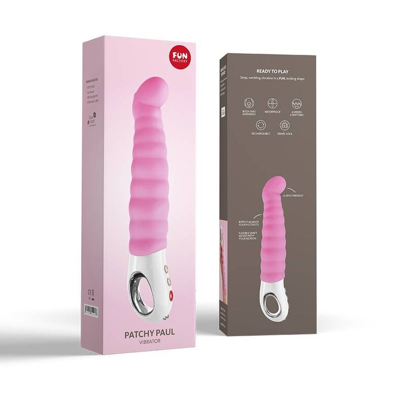 FUN FACTORY - PATCHY PAUL G5 G-SPOT VIBRATOR CANDY ROSE  