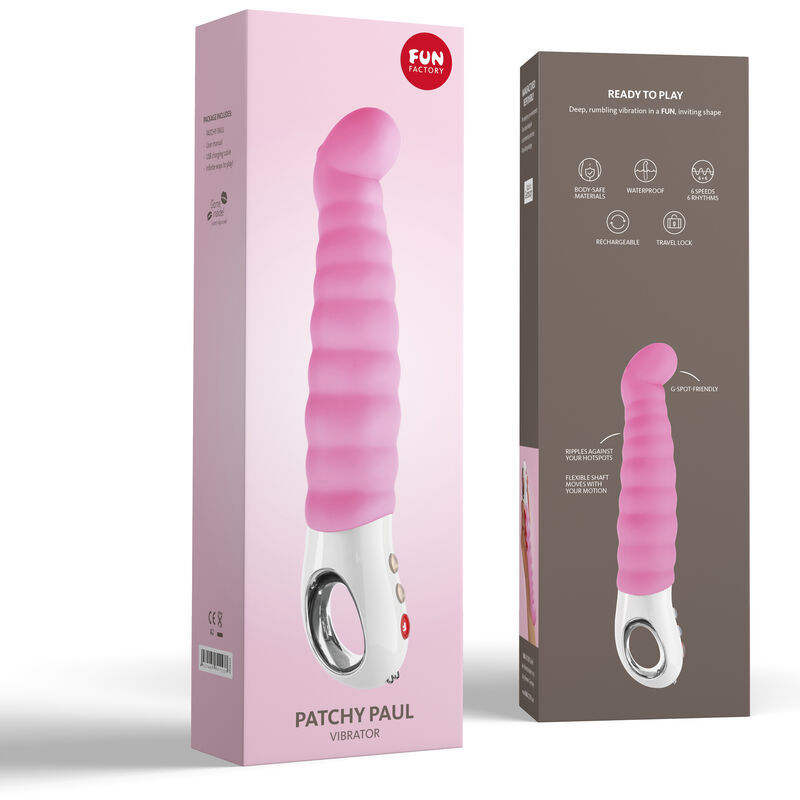 FUN FACTORY - PATCHY PAUL G5 G-SPOT VIBRATOR CANDY ROSE  