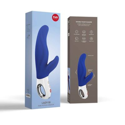 FUN FACTORY - LADY BI DUAL VIBRATOR ULTRAMARIN 