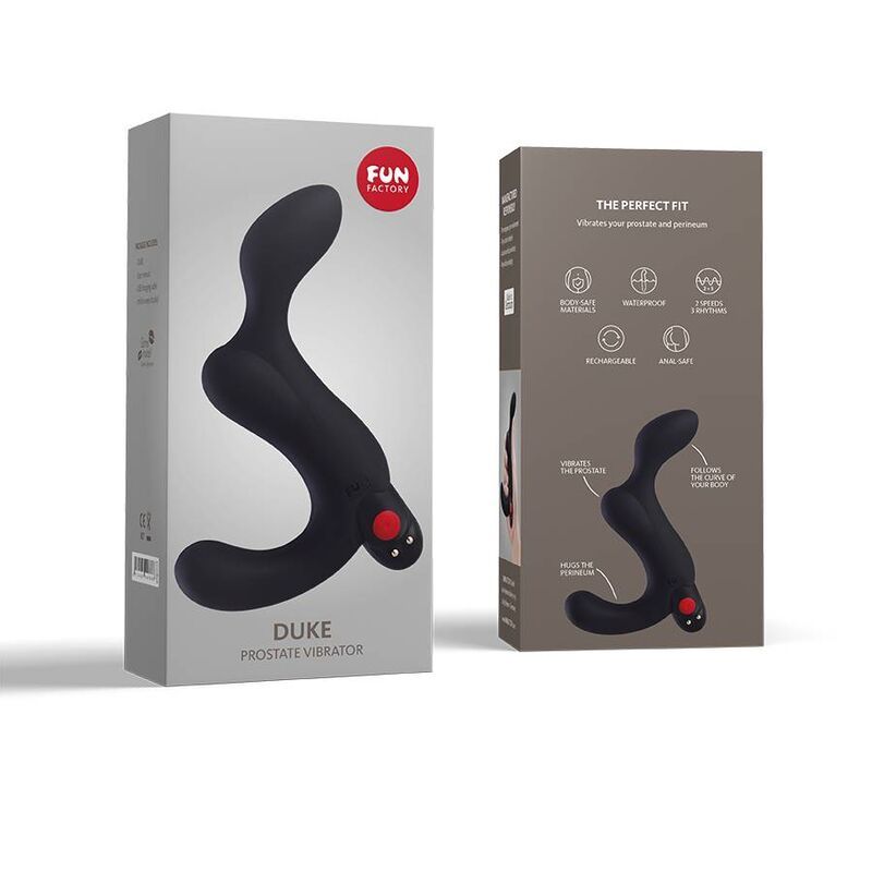 FUN FACTORY - DUKE PROSTATE STIMULATOR BLACK  