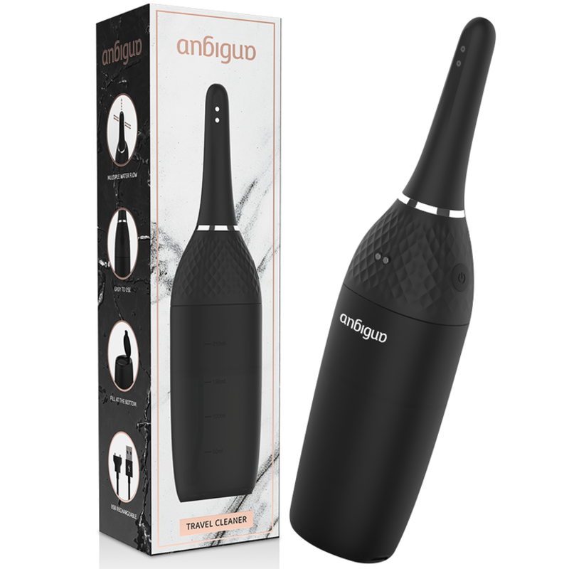 ANBIGUO ULTIMATE AUTOMATIC DOUCHE ANAL CLEANER  BLACK