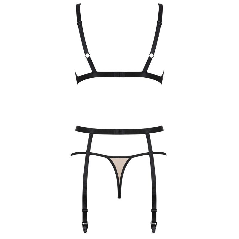 OBSESSIVE - NUDELIA SET TRE PEZZI S / M  