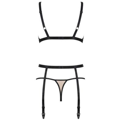 OBSESSIVE - NUDELIA SET TRE PEZZI S / M 