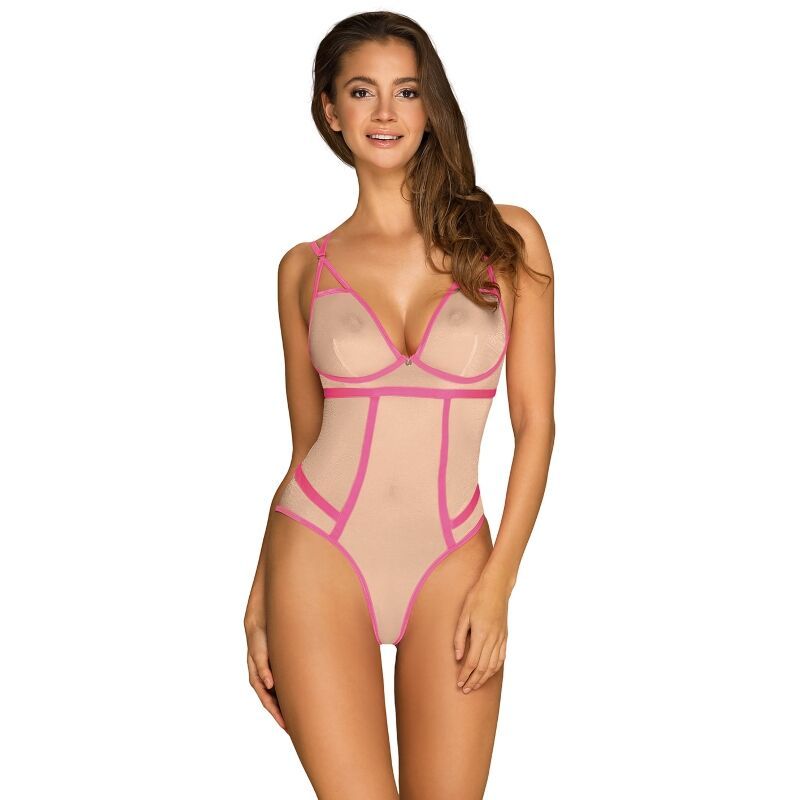 OSSESSIVO - NUDELIA TEDDY - ROSA L / XL