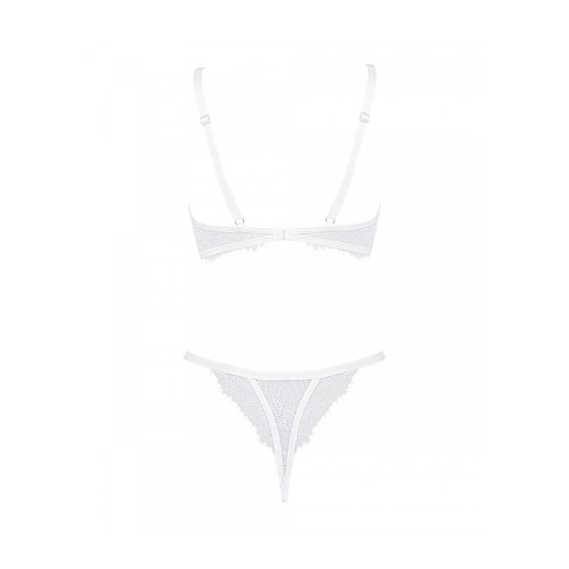 OBSESSIVE - SET DUE PEZZI BIANELLE S/M  